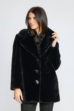 Faux Fur Standout Car Coat