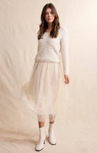 Invitation Tulle Midi Skirt