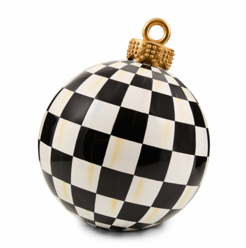 Courtly Check Large Tabletop Ornament