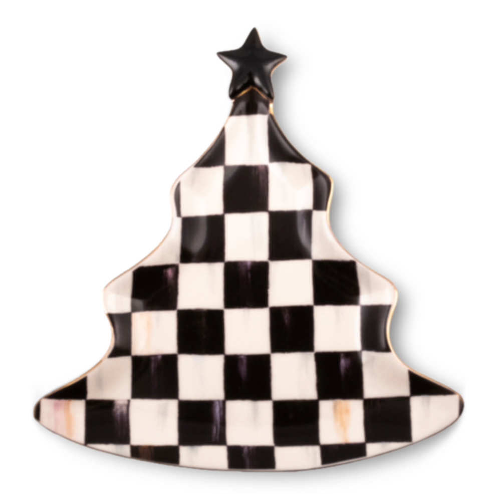 Courtly Check Tree Trinket Tray