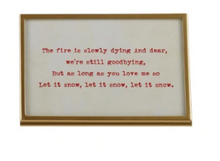 Let it Snow Print