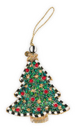 Holiday Beaded Tree Ornament