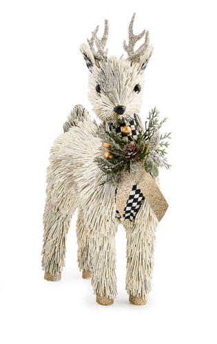 Courtly Noel Metallic Standing Deer