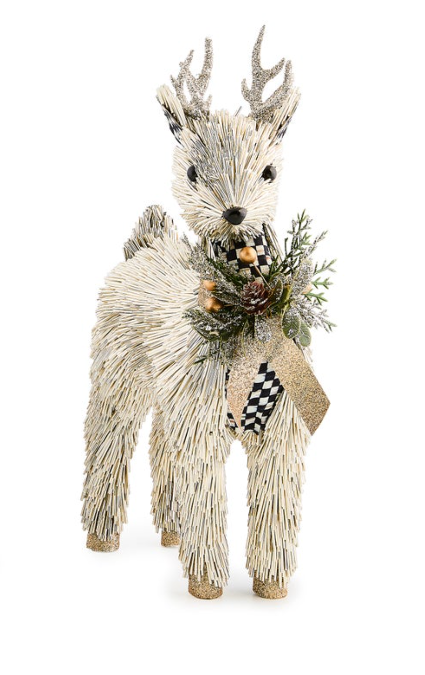 Courtly Noel Metallic Standing Deer