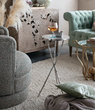 Aluminum Tripod Twig Shaped Leg Table