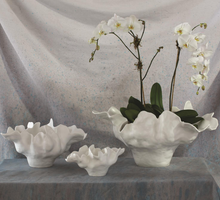 Meteor Bowl-Ivory, Large