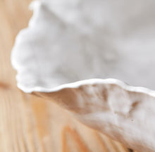 WHITE FREE FORM BOWL, LARGE