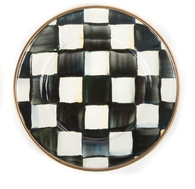 Courtly Check Appetizer Plate