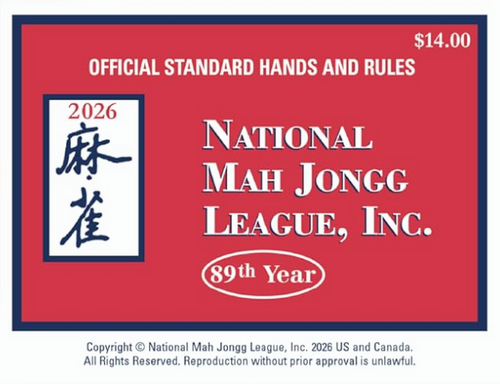 2026 National Mah Jongg League Standard Card