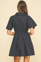 Button Down Mini Dress