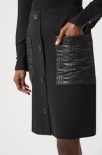 Quilted Pocket Knit Skirt