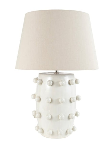 Stoneware 3D Ball Table Lamp