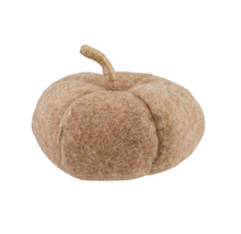 Brown Felt Pumpkin