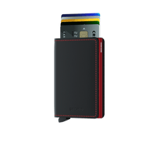 SLIMWALLET MATTE BLACK RED
