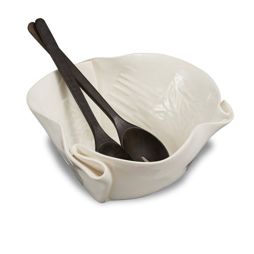 Serving Bowl For Funky Food-Simply White