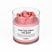 STOP AND SMELL THE ROSE CANDLE