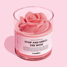 STOP AND SMELL THE ROSE CANDLE