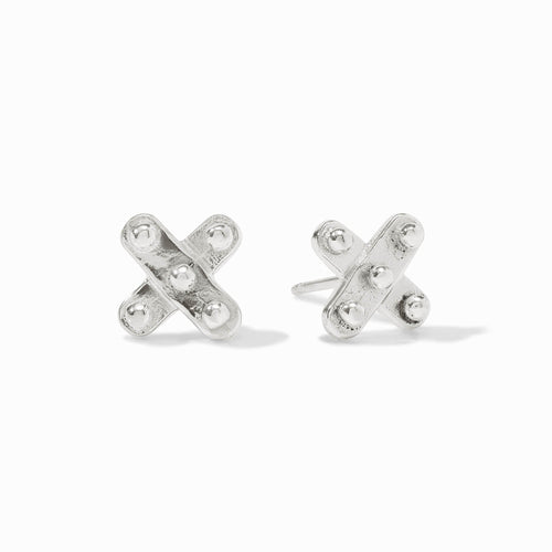 Soho Silver Demi X Stud