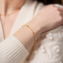 Solara Gold Delicate Bracelet