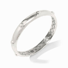 Solara Silver Bangle-Small