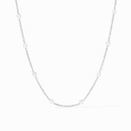 Solara Silver Station Necklace
