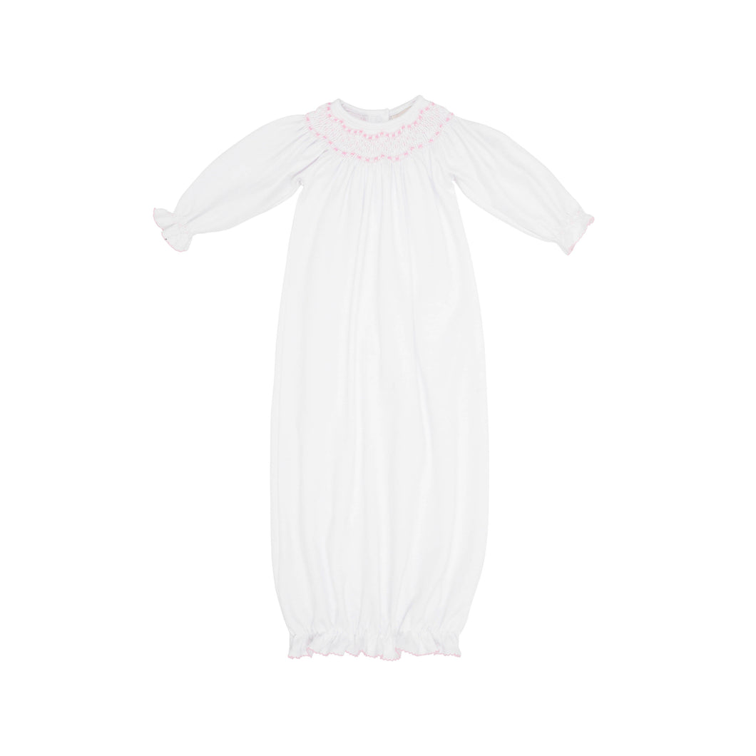 Sweetly Smocked Greeting Gown 0-3M