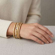 Gold Enzo Bangle