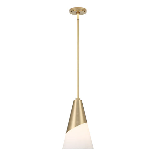 TORI 1 LIGHT PENDANT-VIBRANT GOLD
