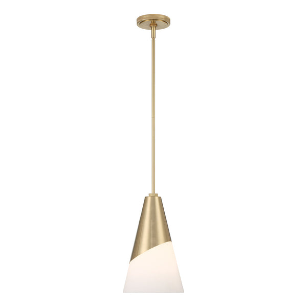TORI 1 LIGHT PENDANT-VIBRANT GOLD
