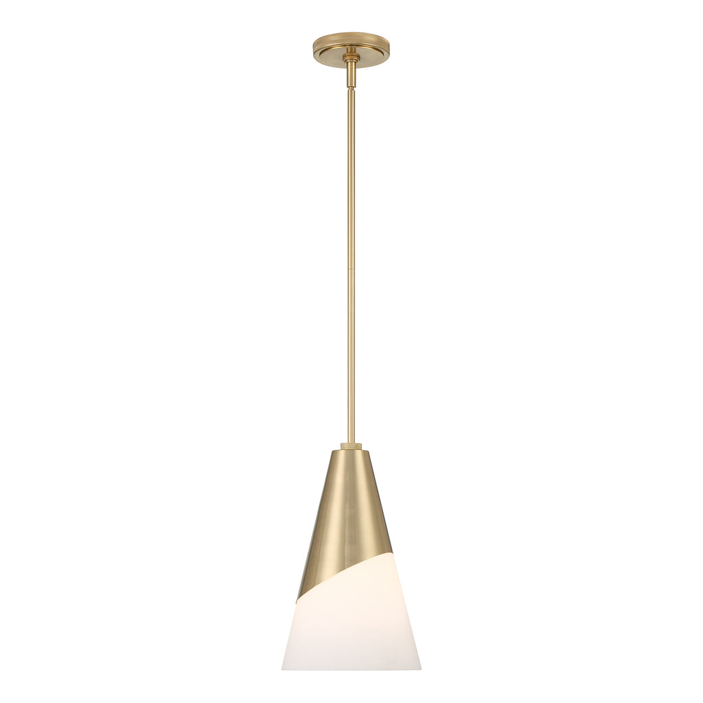 TORI 1 LIGHT PENDANT-VIBRANT GOLD