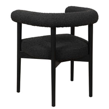 SPARA BLACK BOUCLE DINING CHAIR