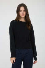 Crewneck Long Sleeve Solid Pullover Knit Sweater