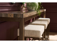 Montclair Brindle Console with Stools