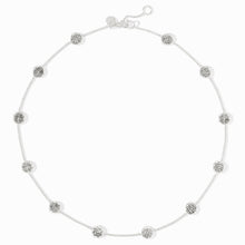 Valencia Silver Delicate Station Necklace