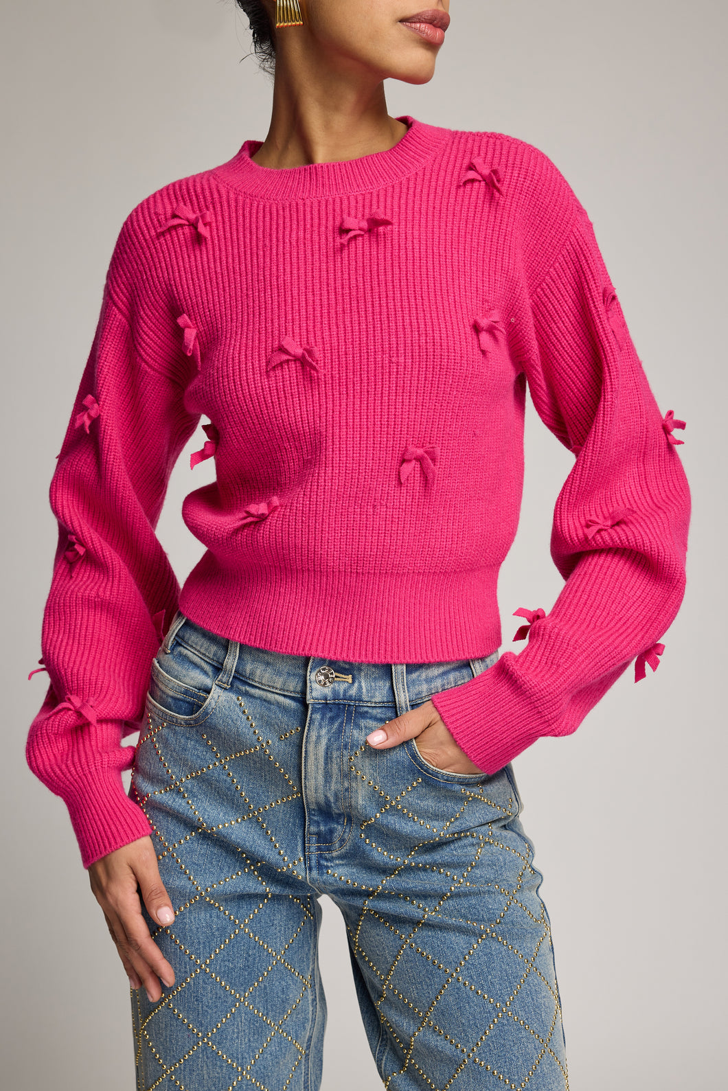Melia Bow Sweater