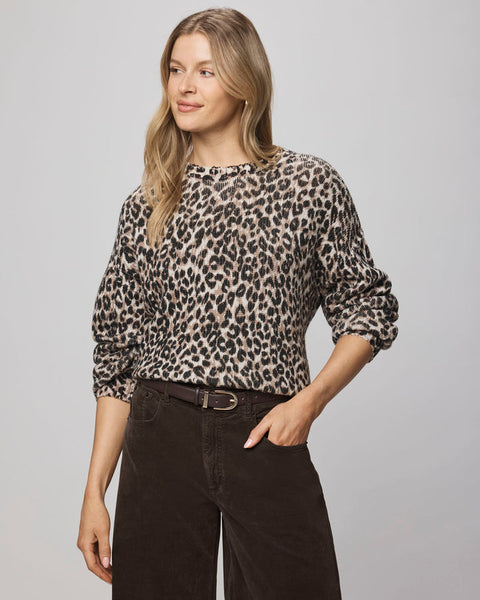 Delaney Leopard Sweater