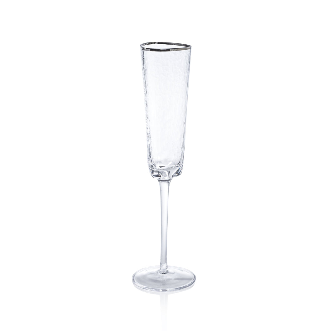 Aperitivo Triangular Champagne Flute