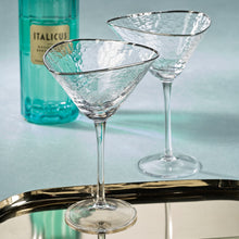 Aperitivo Triangular Martini Glass