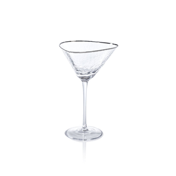 Aperitivo Triangular Martini Glass
