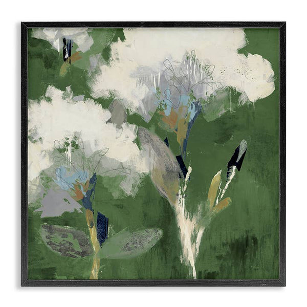 Abstract Botanical Buds 12x12