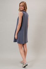 Crew Neck Sleeveless Mini Dress