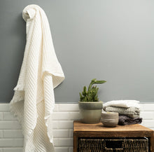 Allori White Waffle Hand Towel