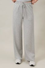 High Waist Drawstring Wide Leg Pant