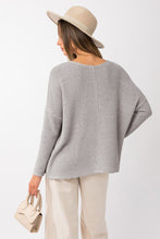 Long Sleeve Side Slit Top