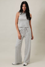 Round Neck Sleeveless Racer Back Top