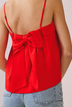 Bow Back Spaghetti Strap Cami Top