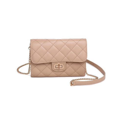 Winona Natural Quilted Crossbody
