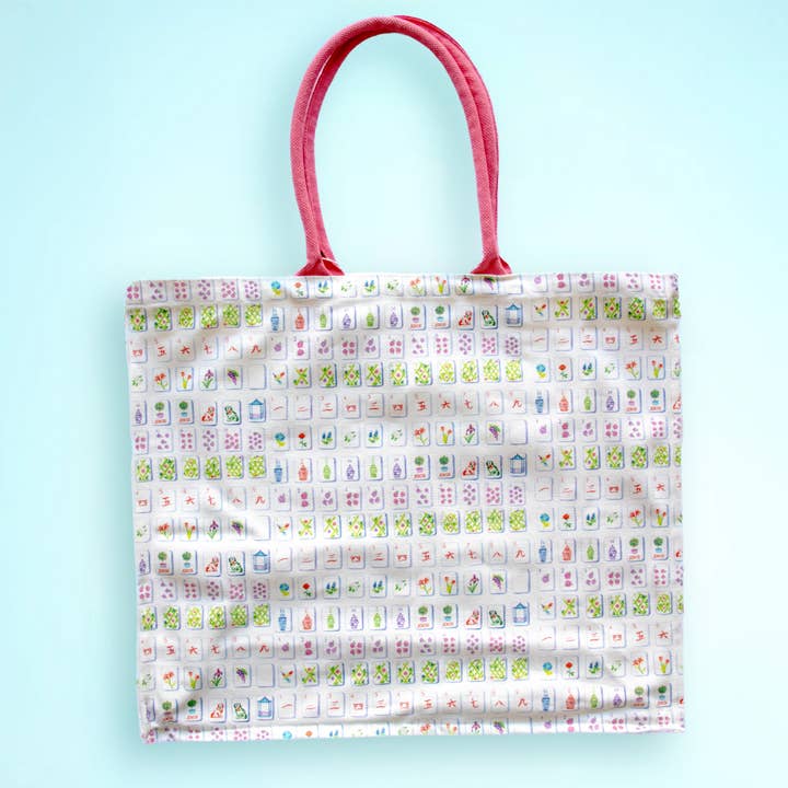 Mahjong Tiles Tote Bag