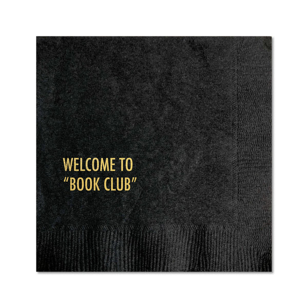 BOOK CLUB NAPKIN