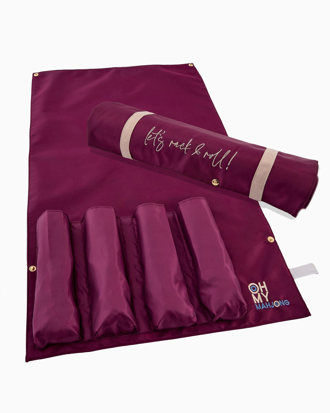 Burgundy Let's Rack and Roll Bag